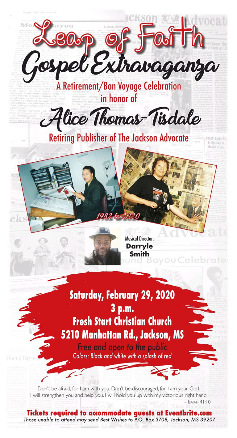 Alice Tisdale Flyer